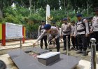 Personel Polres Madiun Napak Tilas ke Monumen Sakip–Sanali